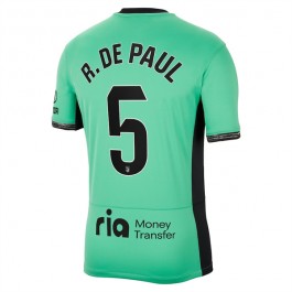 Atlético Madrid R. De Paul 5 Matchtröja Tredje 2023-2024