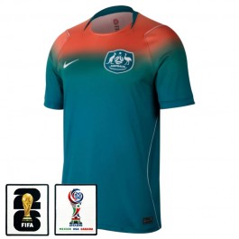 Australien Bortatröja VM 2026 med Märke Australien Bortatröja VM 2026 med Märke