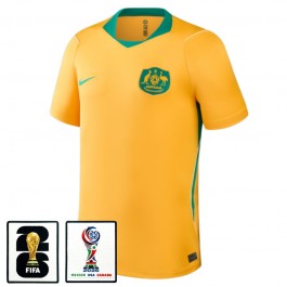 Australien Hemmatröja VM 2026 med Märke Australien Hemmatröja VM 2026 med Märke