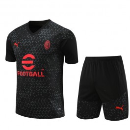 Barn AC Milan Träningströja Ställ 2023-24 - Shorts Svart