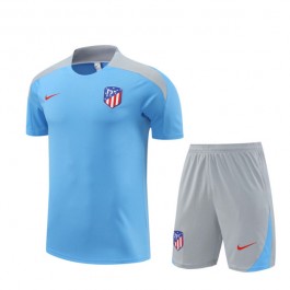 Barn Atletico Madrid Träningströja Ställ 2024-25 - Shorts Blå