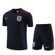 Barn England Träningströja Ställ 2024-25 - Shorts Dark Blå