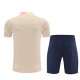 Barn FC Barcelona Träningströja Ställ 2025-26 - Shorts Beige