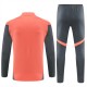 Barn FC Bayern München Träningsoverall 2025-26 - 1-4 Zip Orange