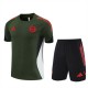 Barn FC Bayern München Träningströja Ställ 2025-26 - Shorts Grön