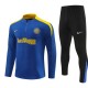 Barn Inter Milan Träningsoverall 2024-25 - 1-4 Zip Blå
