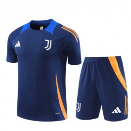 Barn Juventus Träningströja Ställ 2024-25 - Shorts Blå