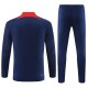 Barn Paris Saint Germain PSG Träningsoverall 2023-24 - 1-4 Zip Navy