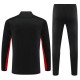 Barn Paris Saint Germain PSG Träningsoverall 2023-24 - 1-4 Zip Svart Röd
