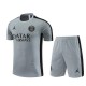 Barn Paris Saint Germain PSG Träningströja Ställ 2023-24 - Shorts Grå