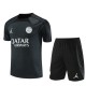 Barn Paris Saint Germain PSG Träningströja Ställ 2023-24 - Shorts Svart Vit