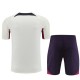 Barn Paris Saint Germain PSG Träningströja Ställ 2023-24 - Shorts Vit Lila