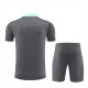 Barn Paris Saint Germain Träningströja Ställ 2024-25 - Shorts Grå