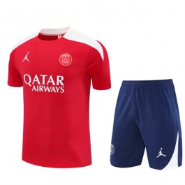 Barn Paris Saint Germain Träningströja Ställ 2025-26 - Shorts Röd