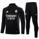 Barn Real Madrid Träningsoverall 2025-26 - 1-4 Zip Svart