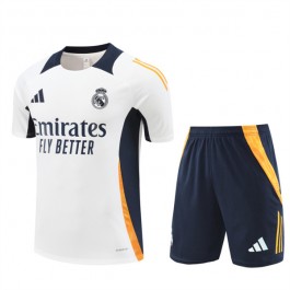 Barn Real Madrid Träningströja Ställ 2024-25 - Shorts Vit