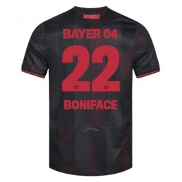 Bayer 04 Leverkusen Boniface 22 Matchtröja Hemma 2025-2026