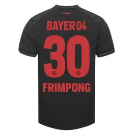 Bayer 04 Leverkusen Frimpong 30 Matchtröja Hemma 2023-2024