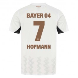 Bayer 04 Leverkusen Hofmann 7 Matchtröja Borta 2024-2025