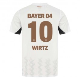 Bayer 04 Leverkusen Wirtz 10 Matchtröja Borta 2024-2025