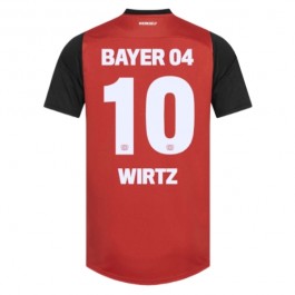 Bayer 04 Leverkusen Wirtz 10 Matchtröja Hemma 2024-2025