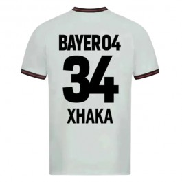 Bayer 04 Leverkusen Xhaka 34 Matchtröja Borta 2023-2024