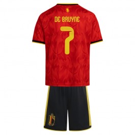 Belgien De Bruyne 7 Hemmaställ VM 2026 Barn