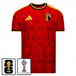 Belgien Hemmatröja VM 2026 med Märke