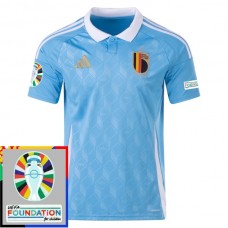 Belgien Matchtröja Borta Euro 2024 Patch