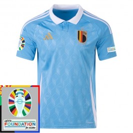 Belgien Matchtröja Borta Euro 2024 Patch