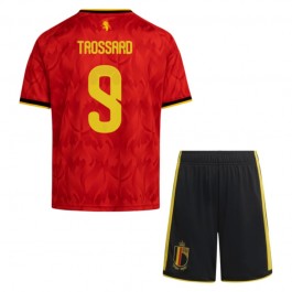 Belgien Trossard 9 Hemmaställ VM 2026 Barn