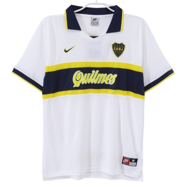 Boca Juniors Matchtröja Borta Retro 1996-1997 Fotbollsställ Boca Juniors Matchtröja Borta Retro 1996-1997 Fotbollsställ