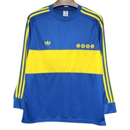 Boca Juniors Matchtröja Hemma Retro 1981-1982 Långärmad