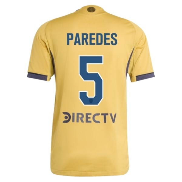 Boca Juniors Paredes 5 Matchtröja Borta 2025-2026 Fotbollsställ Boca Juniors Paredes 5 Matchtröja Borta 2025-2026 Fotbollsställ