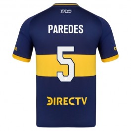 Boca Juniors Paredes 5 Matchtröja Hemma 2025-2026 Fotbollsställ