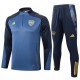 Boca Juniors Träningsoverall 2024-25 - 1-4 Zip Blå