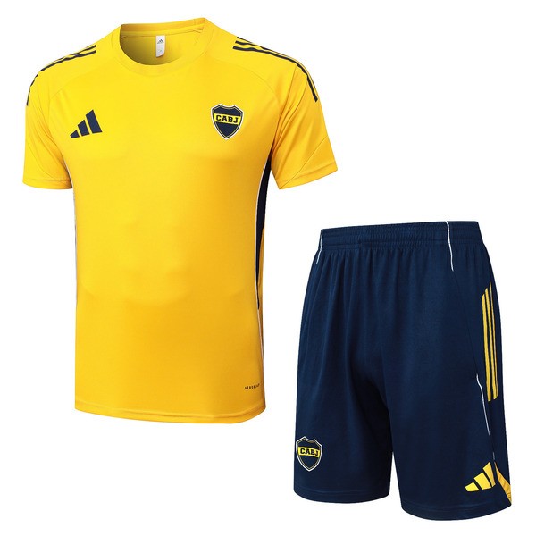 Boca Juniors Träningsset med T-shirt 2025-26 - Shorts Gul Boca Juniors Träningsset med T-shirt 2025-26 - Shorts Gul