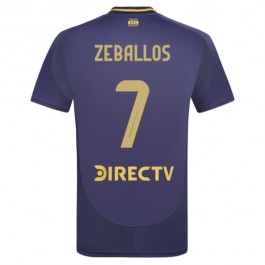Boca Juniors Zeballos 7 Matchtröja Tredje 2025-2026 Fotbollsställ
