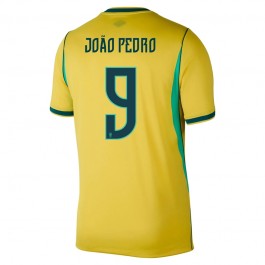 Brasilien João Pedro 9 Hemmatröja VM 2026