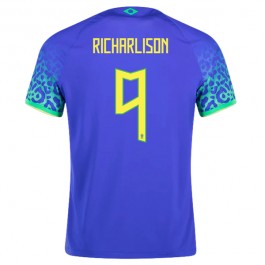 Brasilien Richarlison 9 Matchtröja Borta VM 2022