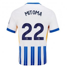 Brighton Hove Albion Mitoma 22 Matchtröja Hemma 2024-2025