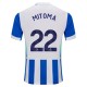 Brighton Hove Albion Mitoma 22 Matchtröja Hemma 2025-2026