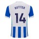 Brighton Hove Albion Rutter 14 Matchtröja Hemma 2025-2026