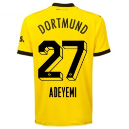 BVB Borussia Dortmund Adeyemi 27 Matchtröja Hemma 2023-2024