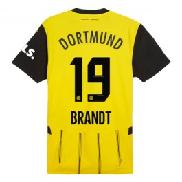 BVB Borussia Dortmund Brandt 19 Matchtröja Hemma 2024-2025