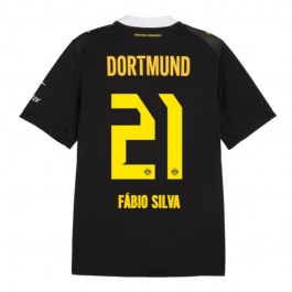 BVB Borussia Dortmund Fábio Silva 21 Bortatröja 2026-2027
