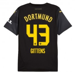 BVB Borussia Dortmund Gittens 43 Matchtröja Borta 2024-2025