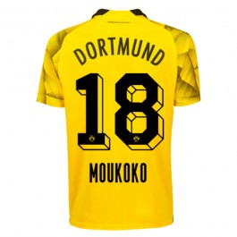 BVB Borussia Dortmund Moukoko 18 Matchtröja Tredje 2023-2024