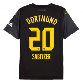 BVB Borussia Dortmund Sabitzer 20 Matchtröja Borta 2024-2025