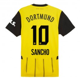 BVB Borussia Dortmund Sancho 10 Matchtröja Hemma 2024-2025